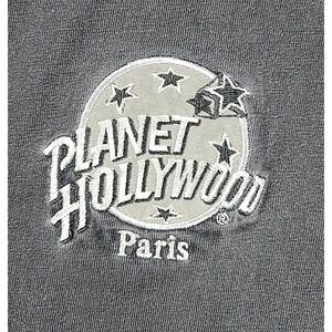 VTG '90s Planet Hollywood Paris Front Logo‎  Mens LARGE STYLED IN USA